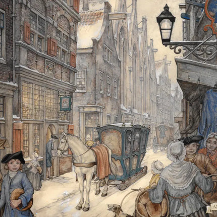 Puzzelman Anton Pieck Bakkerij de Star Puzzel 1000 Stukjes