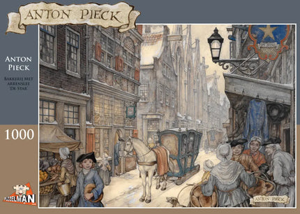 Puzzelman Anton Pieck Bakkerij de Star Puzzel 1000 Stukjes