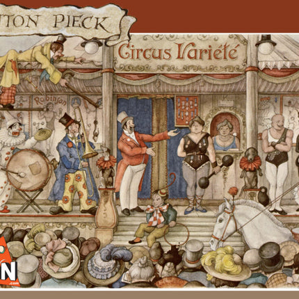 Puzzelman Anton Pieck Circus Variete Puzzel 1000 Stukjes