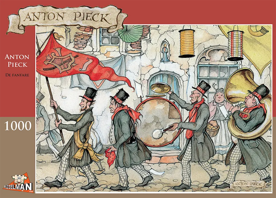 Puzzelman Anton Pieck De Fanfare Puzzel 1000 Stukjes