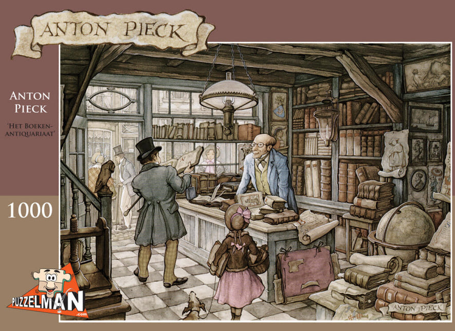 Puzzelman Anton Pieck Het Boekenantiquariaat Puzzel 1000 Stukjes