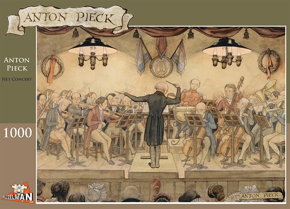 Puzzelman Anton Pieck Het Orkest Puzzel 1000 Stukjes