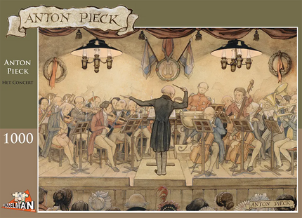 Puzzelman Anton Pieck Het Orkest Puzzel 1000 Stukjes