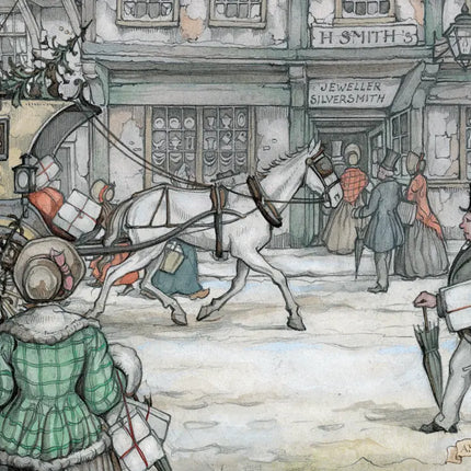 Puzzelman Anton Pieck H.Smith Zilversmid Puzzel 1000 Stukjes