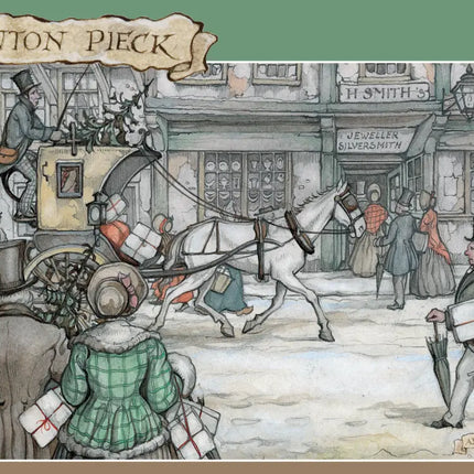 Puzzelman Anton Pieck H.Smith Zilversmid Puzzel 1000 Stukjes