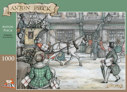 Puzzelman Anton Pieck H.Smith Zilversmid Puzzel 1000 Stukjes