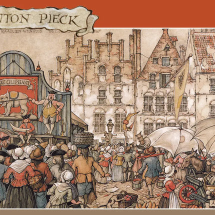 Puzzelman Anton Pieck Raad en Wijnhuis Puzzel 1000 Stukjes