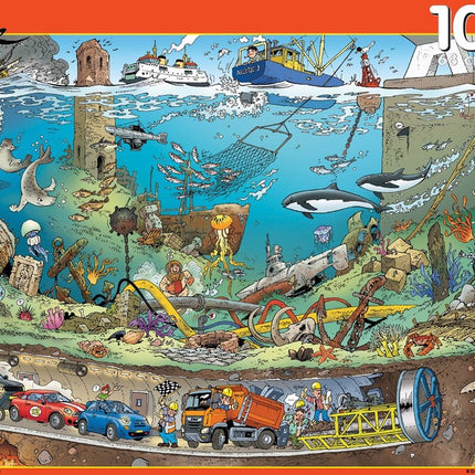 Puzzelman Onder Water – Danker Jan Puzzel 1000 Stukjes