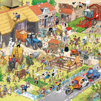 Puzzelman Op de Boerderij – Danker Jan Puzzel 1000 Stukjes