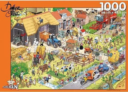 Puzzelman Op de Boerderij – Danker Jan Puzzel 1000 Stukjes