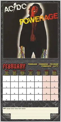 Pyramid AC / DC Kalender 2027