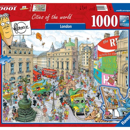 Ravensburger Fleroux London Puzzel 1000 Stukjes