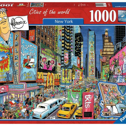 Ravensburger Fleroux New York Puzzel 1000 Stukjes