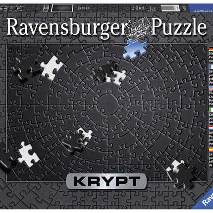 Ravensburger Krypt Puzzle - Black 736 Stukjes