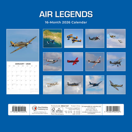 Red Robin Air Legends Kalender 2026