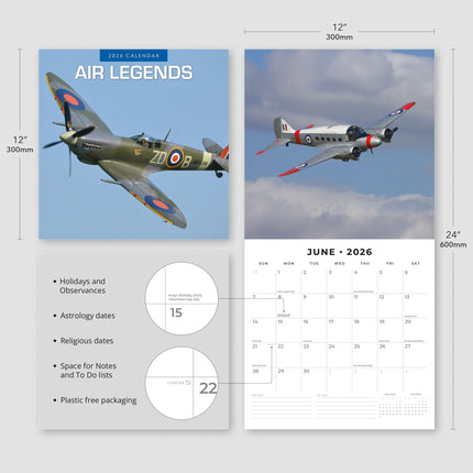 Red Robin Air Legends Kalender 2026