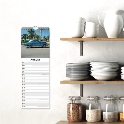 Red Robin American Classics Slimline Kalender 2026