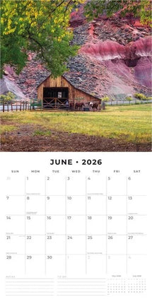 Red Robin American Wildwest Kalender 2026