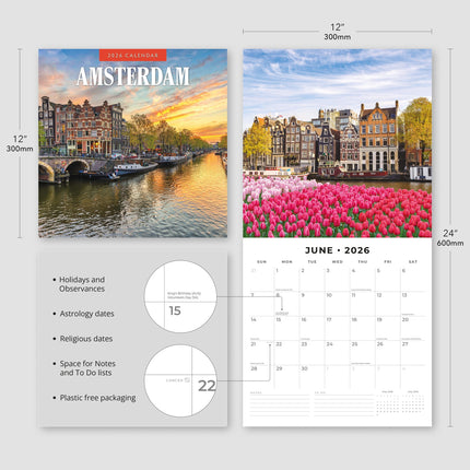 Red Robin Amsterdam Kalender 2026