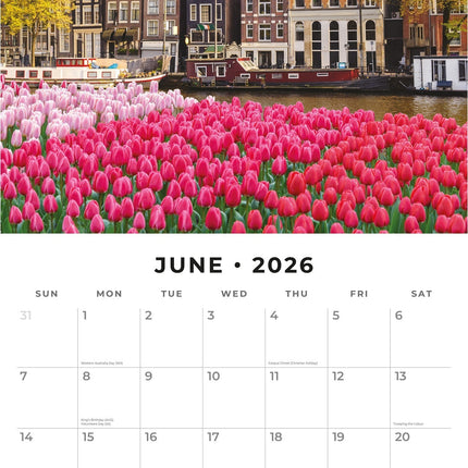 Red Robin Amsterdam Kalender 2026