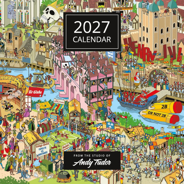Red Robin Andy Tudor Puzzle Artwork Kalender 2027