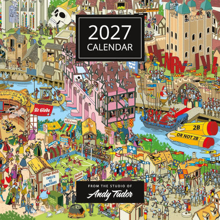 Red Robin Andy Tudor Puzzle Artwork Kalender 2027