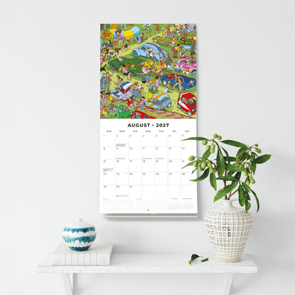 Red Robin Andy Tudor Puzzle Artwork Kalender 2027