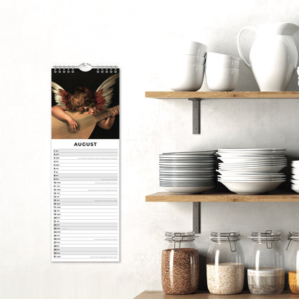 Red Robin Angels Slimline Kalender 2026