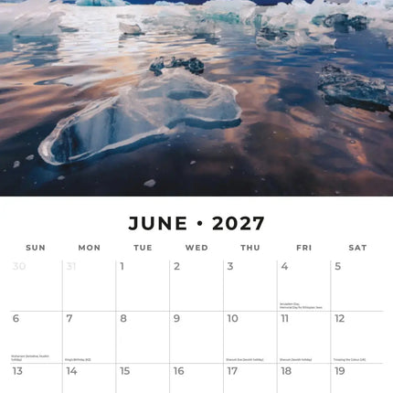 Red Robin Arctic Kalender 2027