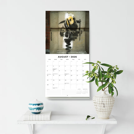 Red Robin Banksy Kalender 2026