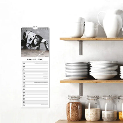Red Robin Banksy Slimline Kalender 2027