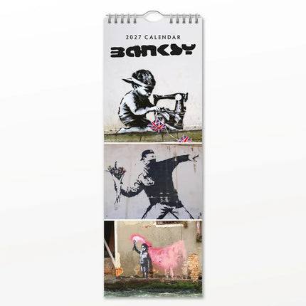 Red Robin Banksy Slimline Kalender 2027