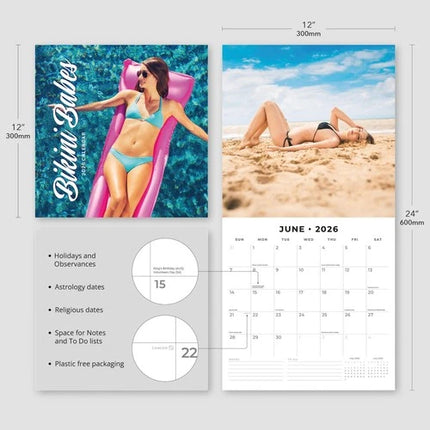 Red Robin Bikini Babes Kalender 2026