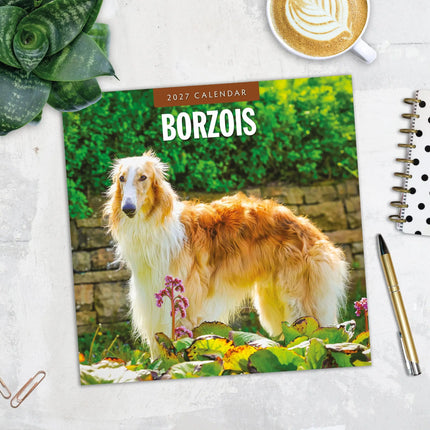Red Robin Borzois Kalender 2027