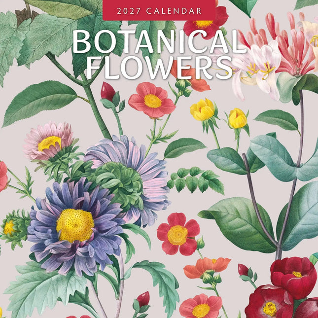 Red Robin Botanical Flowers Kalender 2027