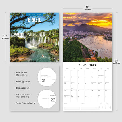 Red Robin Brazilië Kalender 2027