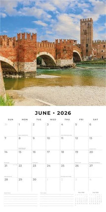 Red Robin Bridges of the World Kalender 2026