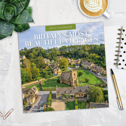 Red Robin Britain's Most Beautiful Villages Kalender 2026