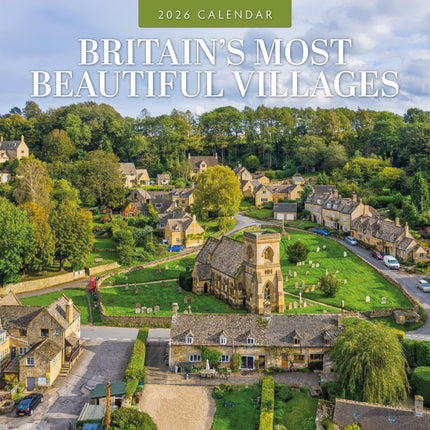 Red Robin Britain's Most Beautiful Villages Kalender 2026
