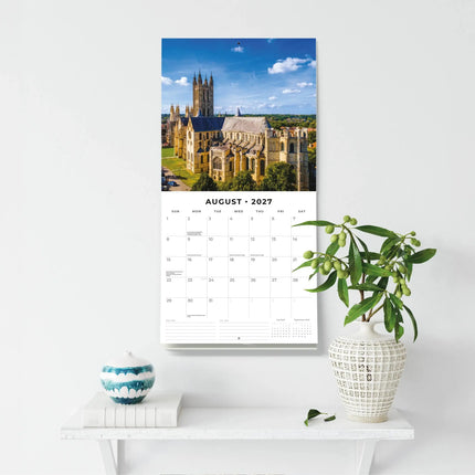 Red Robin British Cathedrals Kalender 2027