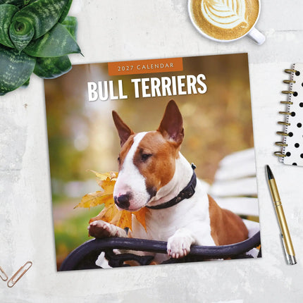Red Robin Bull Terrier Kalender 2027