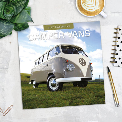 Red Robin Camper Vans Kalender 2027