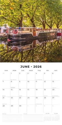 Red Robin Canal Boats Kalender 2026