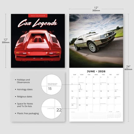 Red Robin Car Legends Kalender 2026