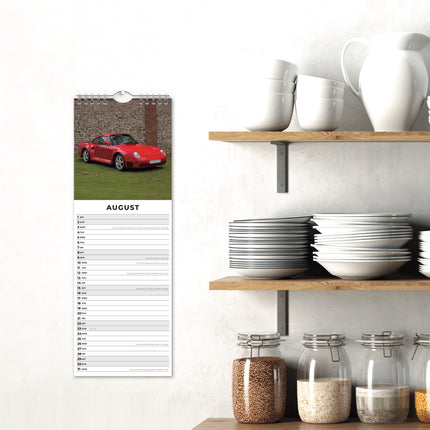 Red Robin Car Legends Slimline Kalender 2026
