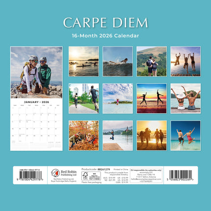 Red Robin Carpe Diem Kalender 2026