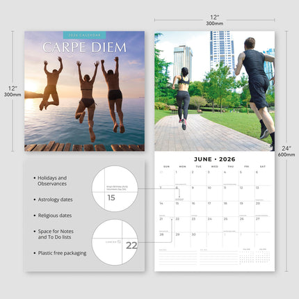 Red Robin Carpe Diem Kalender 2026