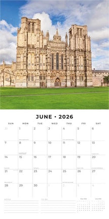 Red Robin Cathedrals of the World Kalender 2026