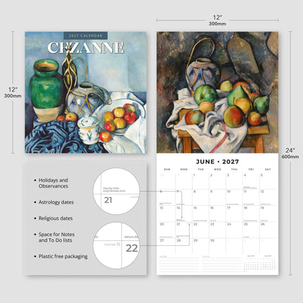 Red Robin Cezanne Kalender 2027
