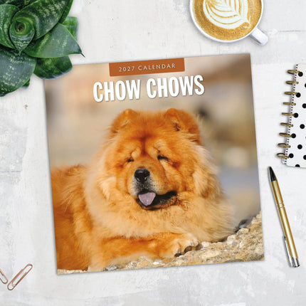 Red Robin Chow Chow Kalender 2027
